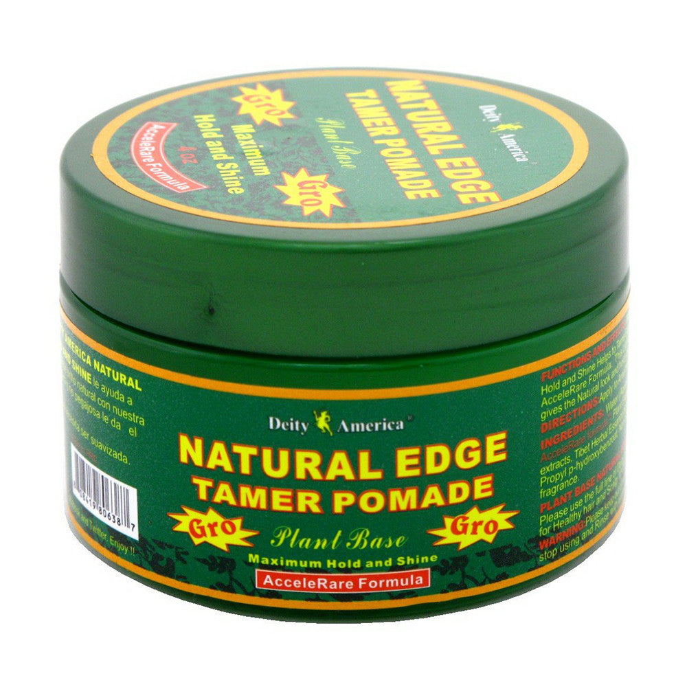 Deity America Tibetan Natural Edge Plant Base Tamer Pomade, 4 Oz